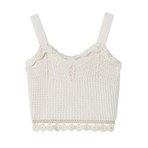 Zara crochet top